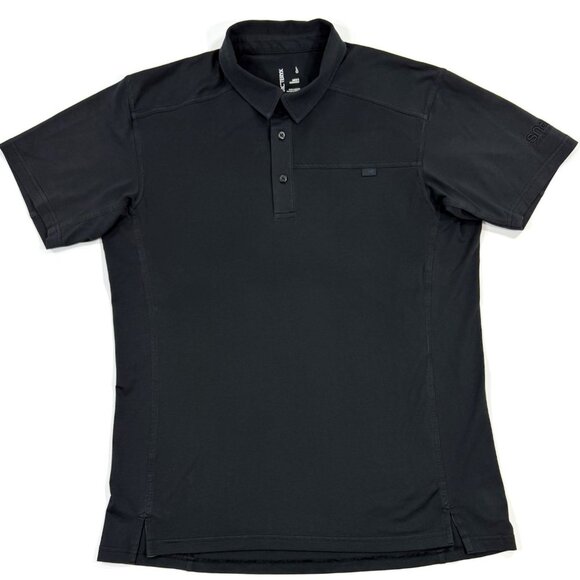 Arc'teryx Other - Arcteryx Mens Captive Polo Shirt Performance Stretch Short Sleeve Sz Large Black